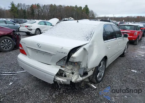 2005 Lexus Ls 430 from USA, damaged, VIN JTHBN36F355010988